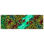 Background Leaves River Nature Banner and Sign 9  x 3 
