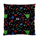 New Year Christmas Background Standard Cushion Case (Two Sides)