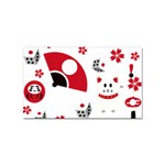 Assorted Illustration Lot Japan Fundal Japanese Sticker Rectangular (100 pack)