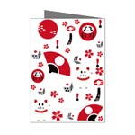 Assorted Illustration Lot Japan Fundal Japanese Mini Greeting Cards (Pkg of 8)