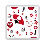 Assorted Illustration Lot Japan Fundal Japanese Memory Card Reader (Square)