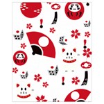 Assorted Illustration Lot Japan Fundal Japanese Drawstring Bag (Small)