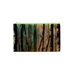 Woodland Woods Forest Trees Nature Outdoors Cellphone Wallpaper Mist Moon Background Artwork Book Co Cosmetic Bag (XS)