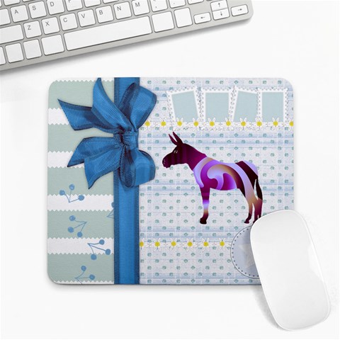 Swirl donk Large Mousepad from ArtsNow.com Front