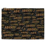 Abierto neon lettes over glass motif pattern Cosmetic Bag (XXL)