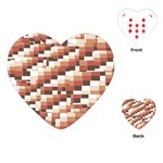 ChromaticMosaic Print Pattern Playing Cards Single Design (Heart)
