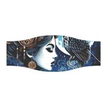 Steampunk Woman With Owl 2 Steampunk Woman With Owl Woman With Owl Strap Stretchable Headband