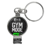 Gym mode Nail Clippers Key Chain
