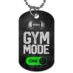 Gym mode Dog Tag (Two Sides)