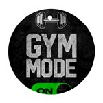 Gym mode Round Ornament (Two Sides)