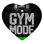 Gym mode Heart Ornament (Two Sides)