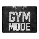 Gym mode Two Sides Premium Plush Fleece Blanket (Mini)