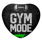 Gym mode Heart Glass Fridge Magnet (4 pack)