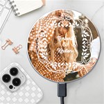 Personalized Frame Name Photo Wireless Fast Charger Wireless Fast Charger(White)