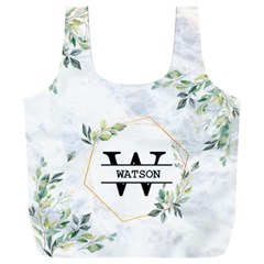 Personalized Initial Name Any Text Recycle Bag Full Print Recycle Bag (XXXL) from ArtsNow.com Back