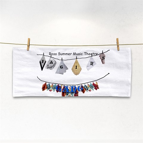 new oliver Hand Towel from ArtsNow.com Front