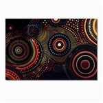 Abstract Geometric Pattern Postcards 5  x 7  (Pkg of 10)