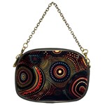 Abstract Geometric Pattern Chain Purse (One Side)