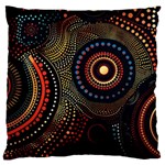 Abstract Geometric Pattern Large Cushion Case (Two Sides)