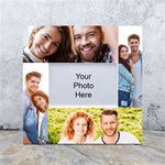 Personalized 4 Photo White Box Photo Frame White Box Photo Frame 4  x 6 