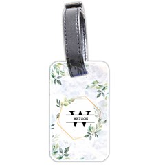Personalized Initial Name Any Text Luggage Tag Luggage Tag (two sides) from ArtsNow.com Back