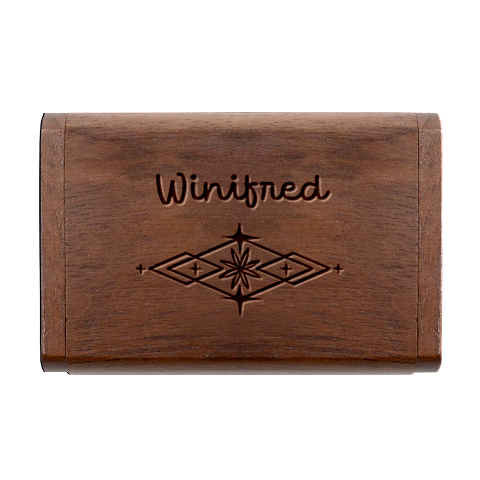 Personalized Totem Name Wood Oval USB Flash Drive Wood Oval USB Flash Drive from ArtsNow.com Box