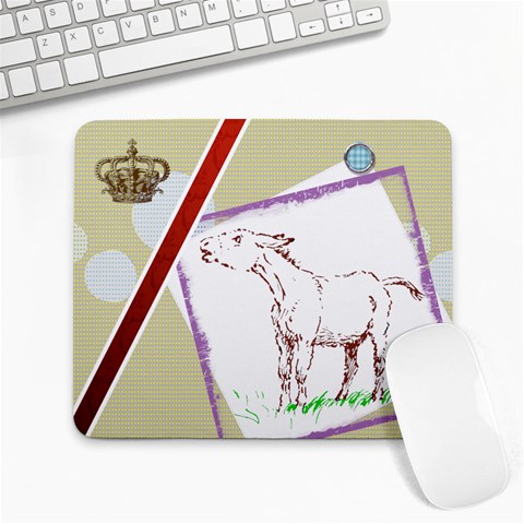Donkey 2 Large Mousepad from ArtsNow.com Front