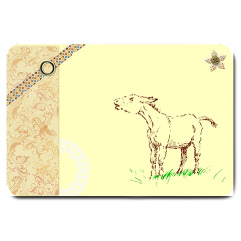 Donkey 2 Large Doormat from ArtsNow.com 30 x20  Door Mat