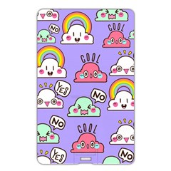Cloud Seamless Pattern Name Card Style USB Flash Drive from ArtsNow.com Back