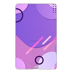 Colorful Labstract Wallpaper Theme Name Card Style USB Flash Drive from ArtsNow.com Back