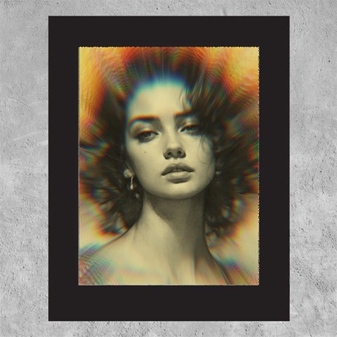 BEAUTIFUL STALLION Acrylic UV Print 5 /7  Tabletop/Wall Photo Frame from ArtsNow.com Front