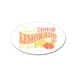 Strawberry Lemonade Sticker (Oval)