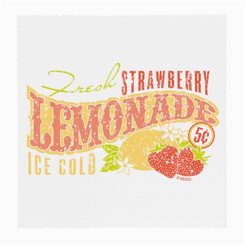 Strawberry Lemonade Glasses Cloth (Medium) from ArtsNow.com Front