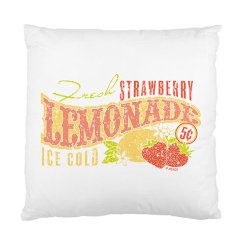 Strawberry Lemonade Cushion Case (One Side) from ArtsNow.com Front
