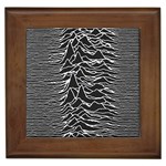 Joy Division Unknown Pleasures Pattern Framed Tile