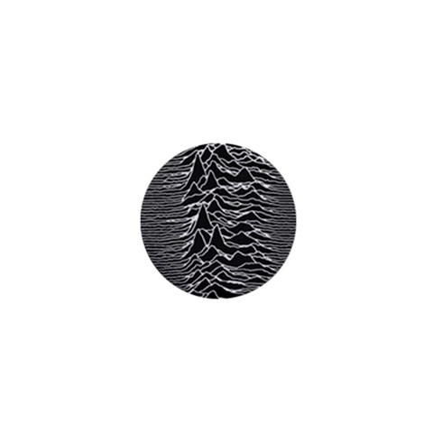 Joy Division Unknown Pleasures Pattern 1  Mini Buttons from ArtsNow.com Front