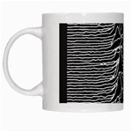 Joy Division Unknown Pleasures Pattern White Mug