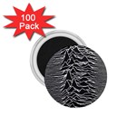 Joy Division Unknown Pleasures Pattern 1.75  Magnets (100 pack) 
