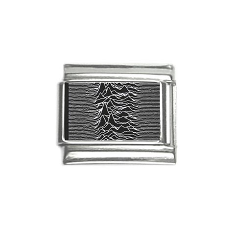 Joy Division Unknown Pleasures Pattern Italian Charm (9mm) from ArtsNow.com Front