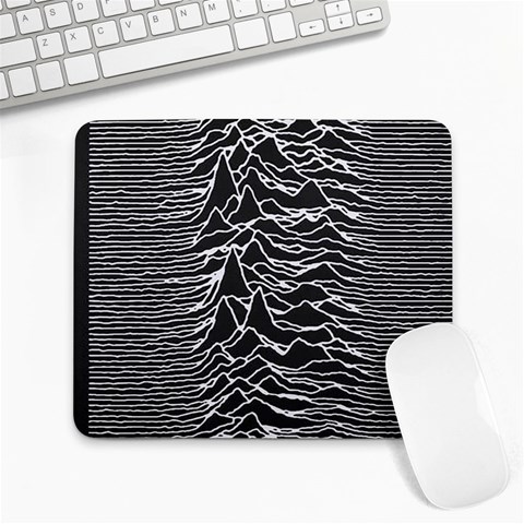 Joy Division Unknown Pleasures Pattern Large Mousepad from ArtsNow.com Front
