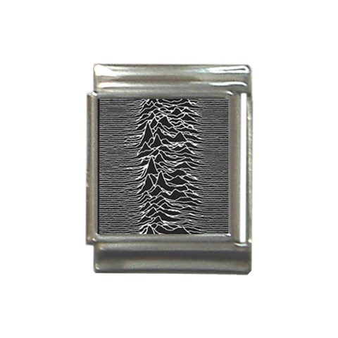 Joy Division Unknown Pleasures Pattern Italian Charm (13mm) from ArtsNow.com Front