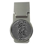 Joy Division Unknown Pleasures Pattern Money Clips (Round) 
