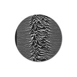 Joy Division Unknown Pleasures Pattern Magnet 3  (Round)