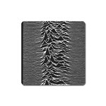 Joy Division Unknown Pleasures Pattern Square Magnet