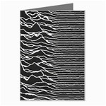 Joy Division Unknown Pleasures Pattern Greeting Card