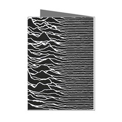 Joy Division Unknown Pleasures Pattern Mini Greeting Cards (Pkg of 8) from ArtsNow.com Left
