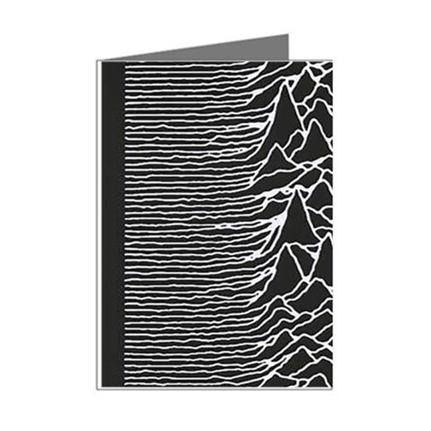 Joy Division Unknown Pleasures Pattern Mini Greeting Cards (Pkg of 8) from ArtsNow.com Right