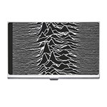 Joy Division Unknown Pleasures Pattern Business Card Holder