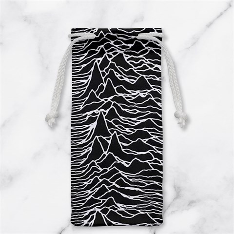 Joy Division Unknown Pleasures Pattern Jewelry Bag from ArtsNow.com Front
