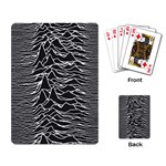 Joy Division Unknown Pleasures Pattern Playing Cards Single Design (Rectangle)